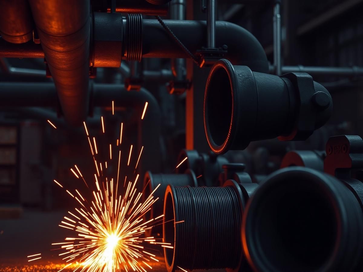 Trabajos de soldadura y fabricación de tuberías industriales